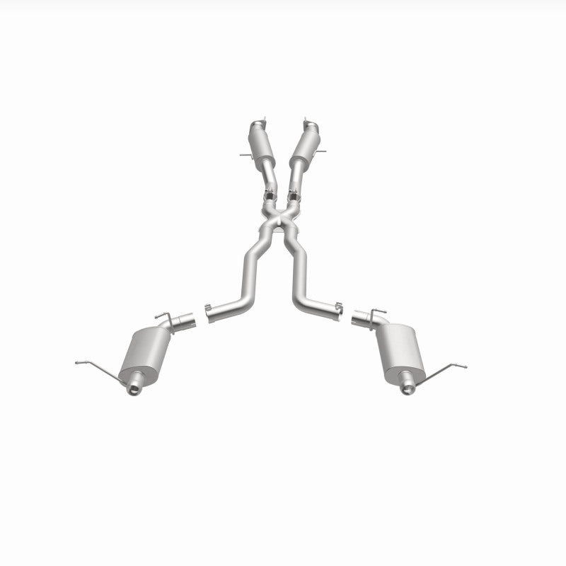 Magnaflow 15064 - MAG15064 - MagnaFlow 12 Jeep Grand Cherokee V8 6.4L Dual Split Rear Exit Stainless Cat Back Performance Exhaust - Shipped in Europe - Tuningsupply.com