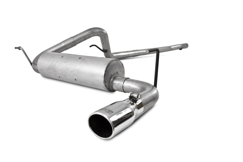 MBRP PS5526AL - MBRPS5526AL - MBRP 12 Jeep Wrangler/Rubicon 3.6L Cat Back Single Rear Exit Alum Exhaust - Shipped in Europe - Tuningsupply.com