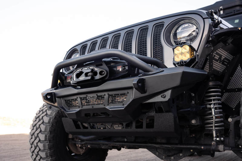 DV8 Offroad - DVEFBJL-09 - DV8 Offroad 18-23 Wrangler JL/Gladiator JT Spec Series Front Bumper - Shipped in Europe - Tuningsupply.com