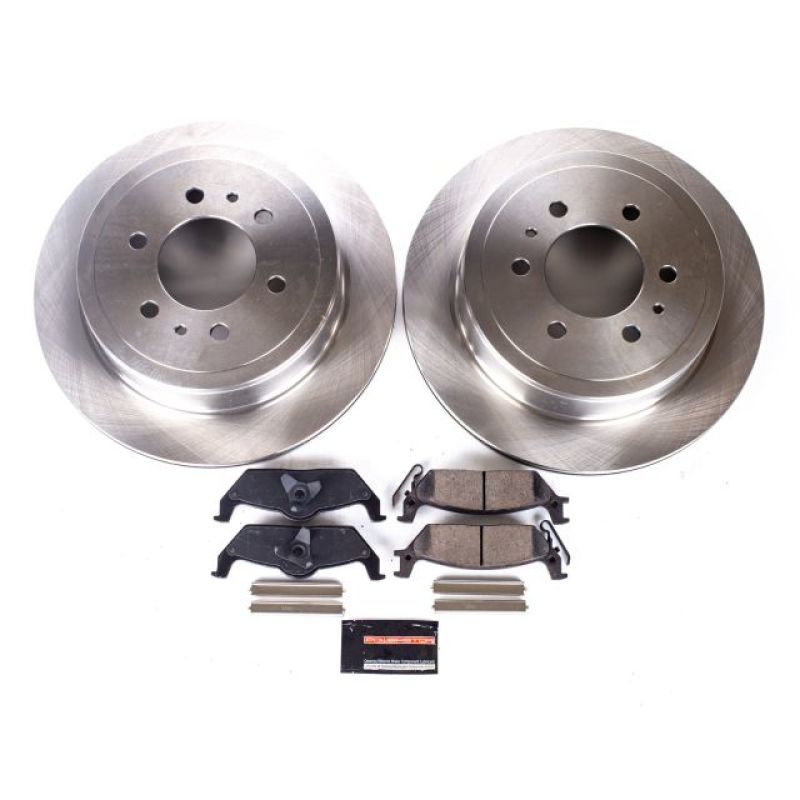 PowerStop KOE1950 - PSBKOE1950 - Power Stop 04-11 Ford F-150 Rear Autospecialty Brake Kit - Shipped in Europe - Tuningsupply.com