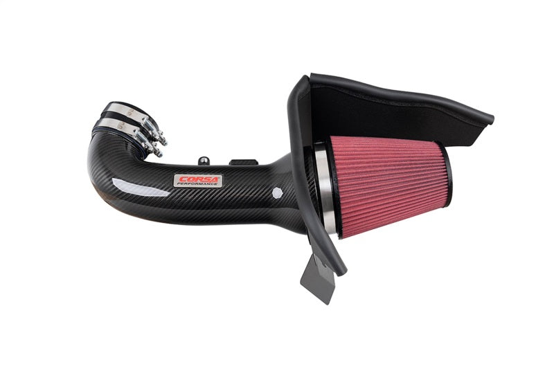 CORSA Performance 44018D - COR44018D - Corsa 16-24 Chevrolet Camaro SS 6.2L V8 Carbon Fiber Open Element Air Intake - Dry - Shipped in Europe - Tuningsupply.com