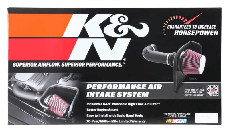 K&N Engineering 77-1577KS - KNN77-1577KS - K&N 19-20 Jeep Cherokee L4-2.4L Performance Air Intake Kit - Shipped in Europe - Tuningsupply.com