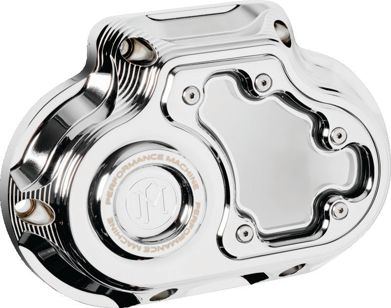 Performance Machine 0177-2081M-CH - PFM0177-2081M-CH - Performance Machine Vision Clutch Cover W/Bezel - Chrome - Shipped in Europe - Tuningsupply.com