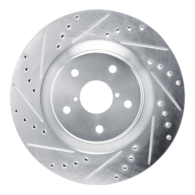 R1 Concepts 631-13049L - RNC631-13049L - R1 2020-2025 Subaru WRX Front Left Drilled & Slotted Silver Brake Rotor - Shipped in Europe - Tuningsupply.com