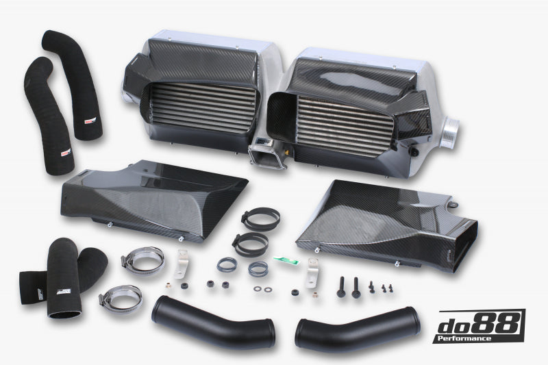 do88 BIG-310-C - DOBBIG-310-C - do88 19-24 Porsche 911 Carrera (992.1) Standard Bumper BigPack Intercooler Kit - Shipped in Europe - Tuningsupply.com