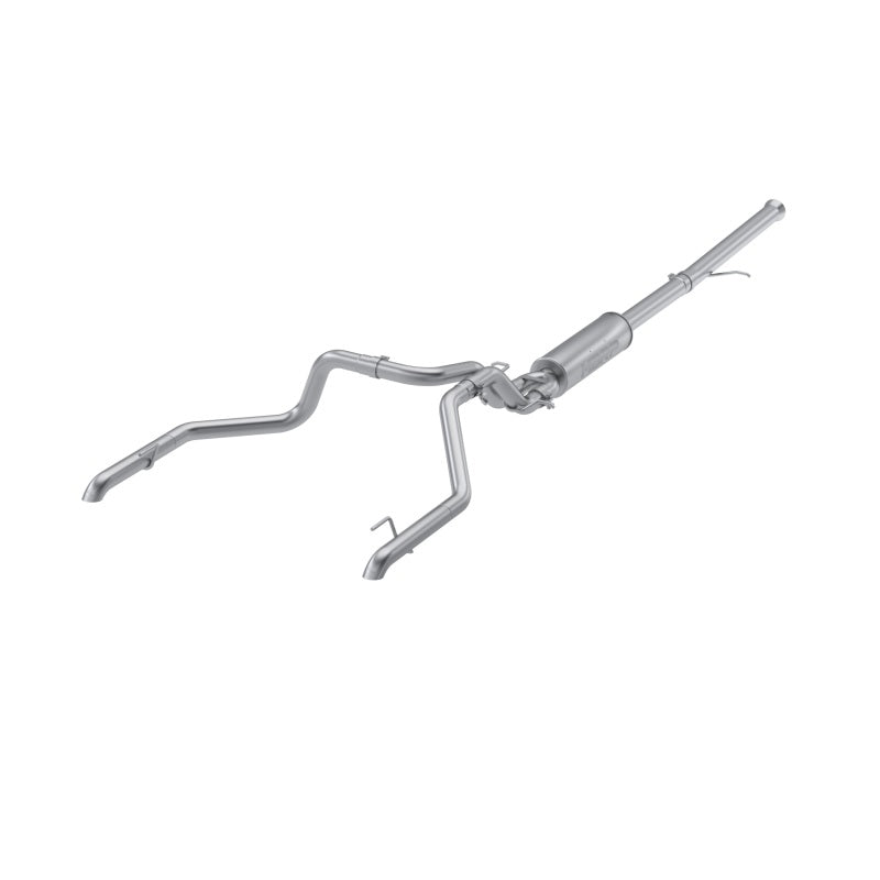 MBRP PS5006304 - MBRPS5006304 - MBRP 22-23 Chevrolet/ GMC 1500 Silverado/ Sierra ZR2/AT4X 6.2L 2.5in Turn Down 3in Cat Back Exhaust - Shipped in Europe - Tuningsupply.com