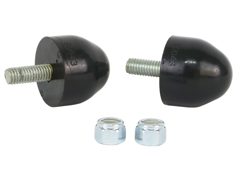 Whiteline W93506 - WHLW93506 - Whiteline Universal Bump Stops - H 39.7mm - 38.1mm Dia - Bullet Shaped - Shipped in Europe - Tuningsupply.com