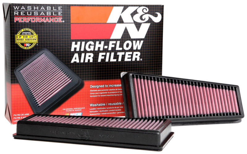 K&N Engineering 33-3140 - KNN33-3140 - K&N 17-20 Mercedes Benz E63 V8-4.0L F/I Replacement Drop In Air Filter - Shipped in Europe - Tuningsupply.com