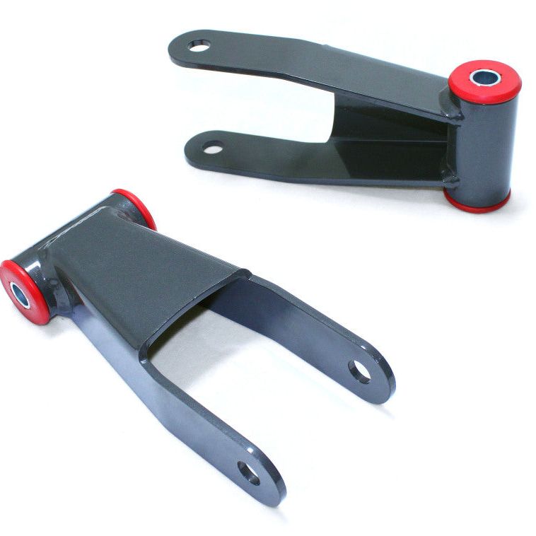 Maxtrac 413710 - MXT413710 - MaxTrac 11-18 GM C/K1500HD/2500HD/3500HD 2WD/4WD 1in Rear Lowering Shackles - Shipped in Europe - Tuningsupply.com