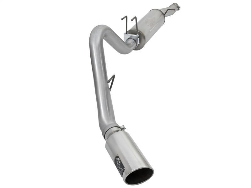 aFe 49-43086-P - AFE49-43086-P - aFe MACHForce XP 2017 Ford SuperDuty F-250/F-350 V8 6.2L CC/LB Cat-Back SS 4in. Exhaust System - Shipped in Europe - Tuningsupply.com