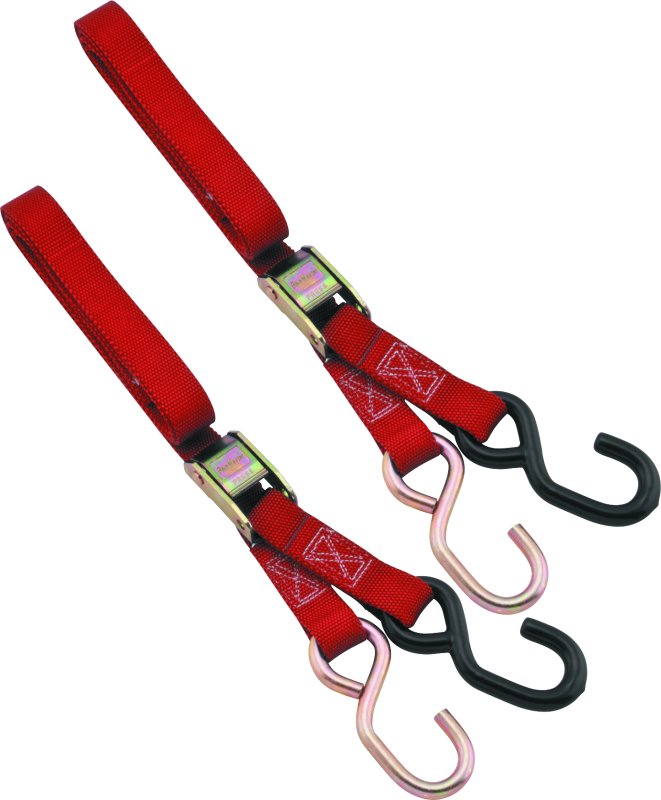 BikeMaster 100500 - BKM100500 - BikeMaster 1in Tiedown - Red - Shipped in Europe - Tuningsupply.com