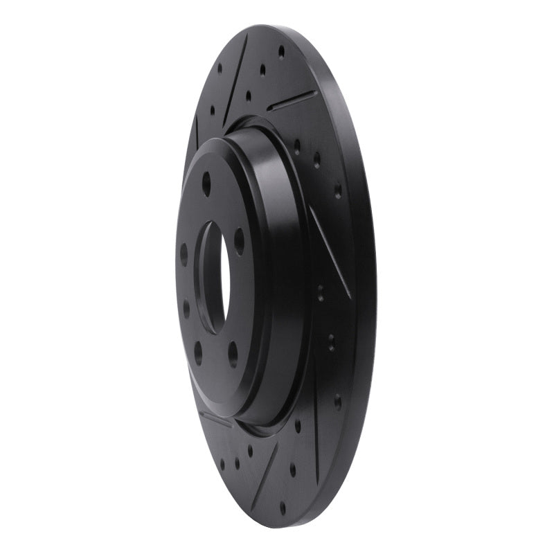 R1 Concepts 633-73061L - RNC633-73061L - R1 09-25 Audi A4 Left Drilled & Slotted Black Brake Rotor - Shipped in Europe - Tuningsupply.com