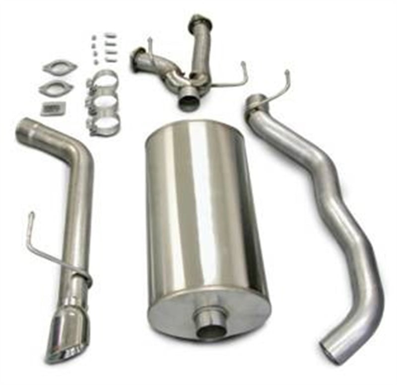 CORSA Performance 14573 - COR14573 - Corsa 2008-2017 Toyota Sequoia 5.7L V8 Polished Touring Cat-Back Exhaust - Shipped in Europe - Tuningsupply.com