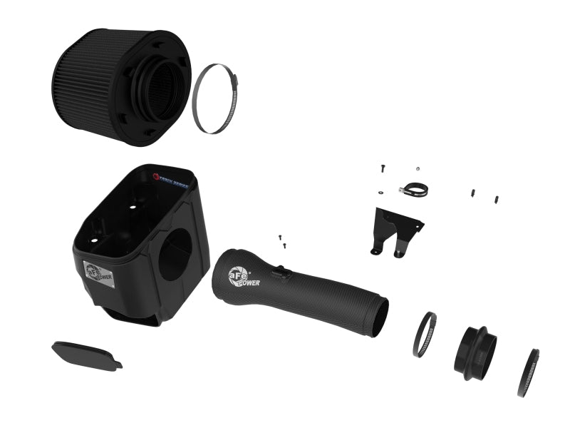 aFe 57-10032K - AFE57-10032K - aFe 2025+ Dodge Ram 1500 RHO Track Series Carbon Fiber Cold Air Intake System w/ Blk Pro 5R Filter - Shipped in Europe - Tuningsupply.com