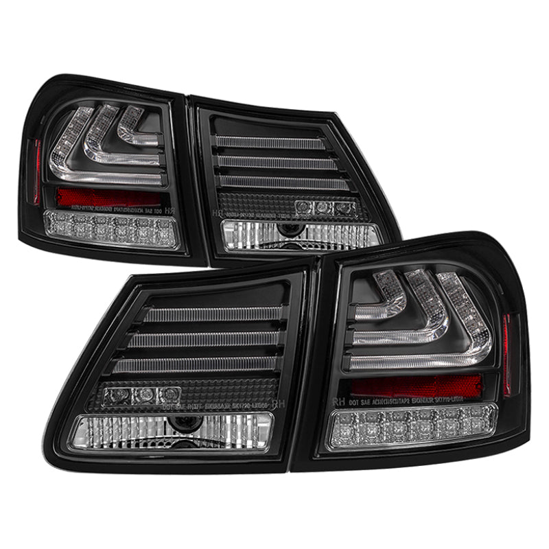 SPYDER 5082596 - SPY5082596 - Spyder 07-11 Lexus GS 350 LED Tail Lights Black ALT-YD-LGS06-LED-BK - Shipped in Europe - Tuningsupply.com