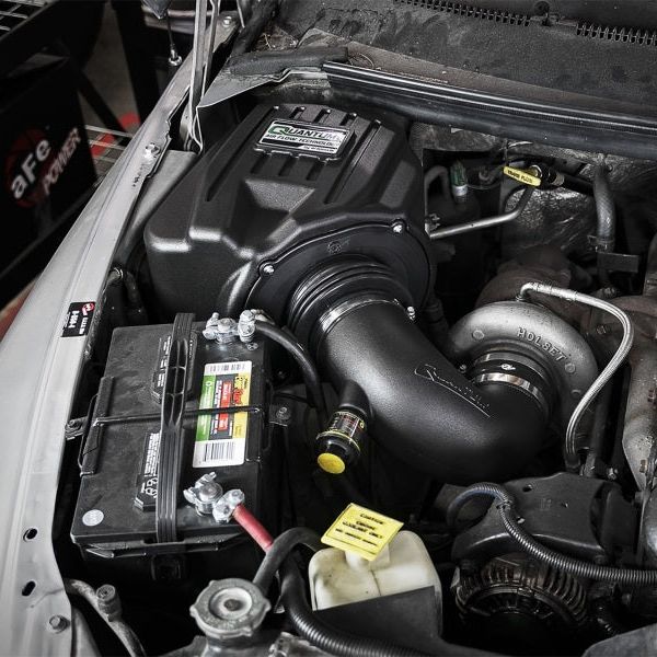 aFe 53-10001D - AFE53-10001D - aFe Quantum Pro DRY S Cold Air Intake System 94-02 Dodge Cummins L6-5.9L - Dry - Shipped in Europe - Tuningsupply.com