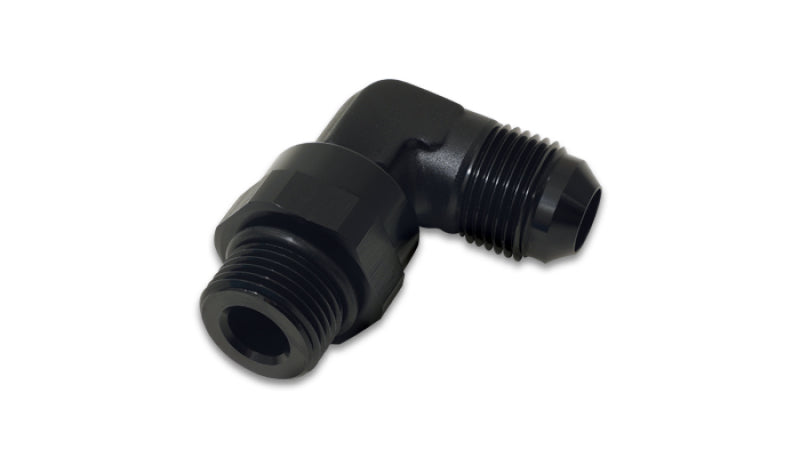 Vibrant 16967 - VIB16967 - Vibrant -10AN Male Flare to Male -8 ORB Swivel 90 Degree Adapter - Anodized Black - Shipped in Europe - Tuningsupply.com
