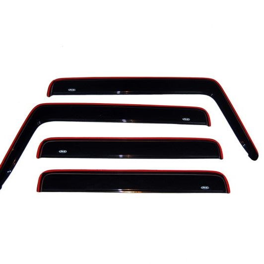 AVS 94329 - AVS94329 - AVS 03-09 Hummer H2 Ventvisor In-Channel Window Deflectors - 4pc - Smoke - Shipped in Europe - Tuningsupply.com