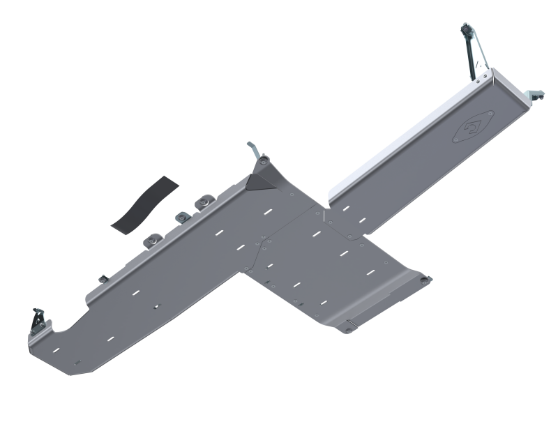 Artec Industries - ARTJL4162 - Artec Industries 18-25 Jeep Wrangler JL Sahara Full Bellypan w/ Oil Door - 4 Door 2.0L Aluminum - Shipped in Europe - Tuningsupply.com