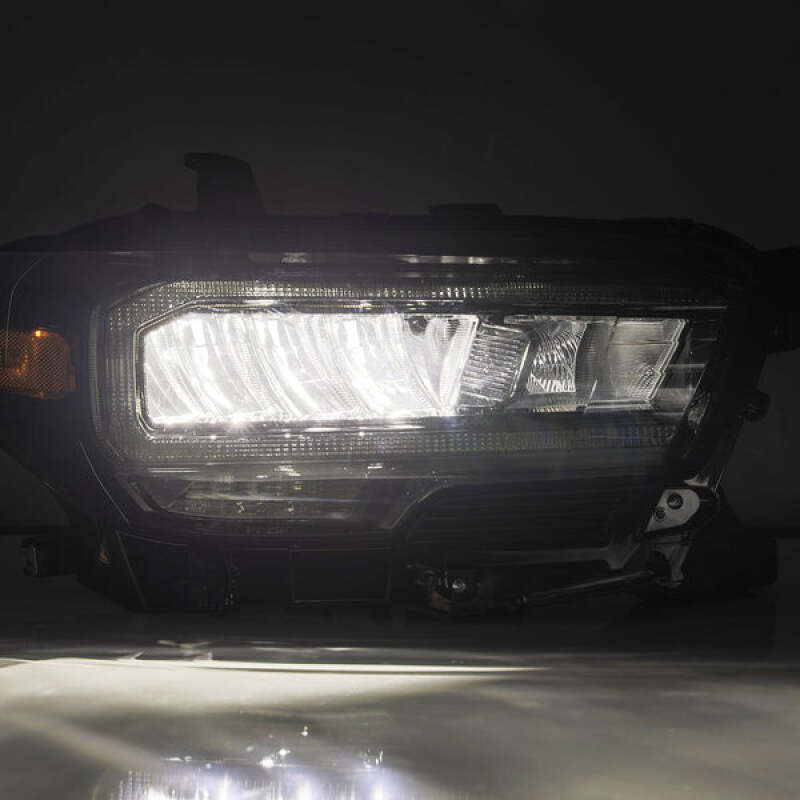 AlphaRex 880702 - ARX880702 - AlphaRex 16-23 Toyota Tacoma LUXX-Series LED Crystal Headlights - Alpha-Black - Shipped in Europe - Tuningsupply.com