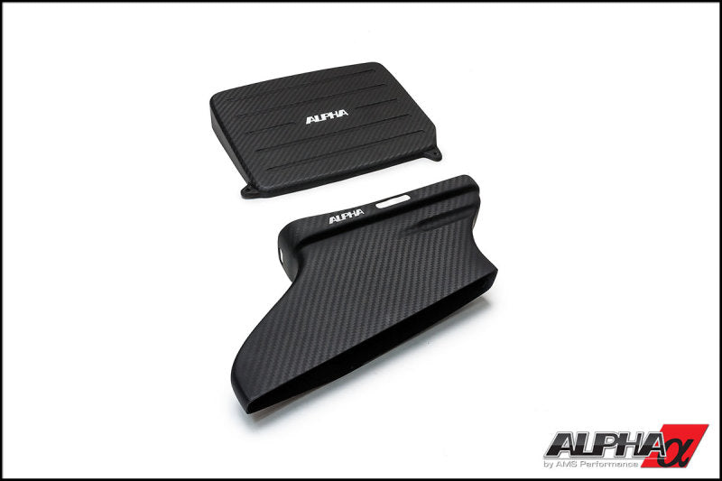 AMS ALP.19.08.0003-1 - AMSALP.19.08.0003-1 - AMS Performance 14-18 Mercedes-Benz CLA 45 AMG 2.0T Alpha Cold Air intake w/Carbon Fiber Lid & Duct - Shipped in Europe - Tuningsupply.com