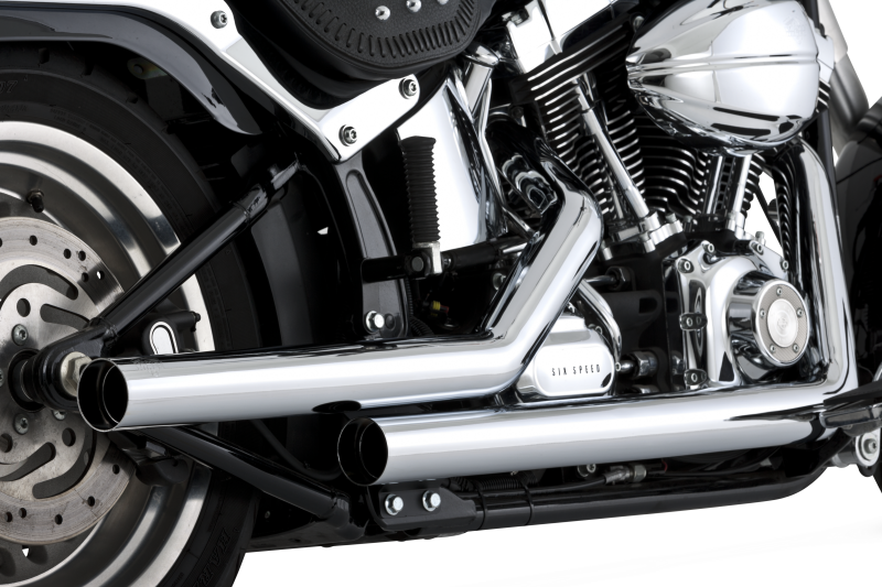 Vance and Hines 17818 - VAH17818 - Vance & Hines 86-09 Harley-Davidson Softail Straightshots Exhaust - Shipped in Europe - Tuningsupply.com