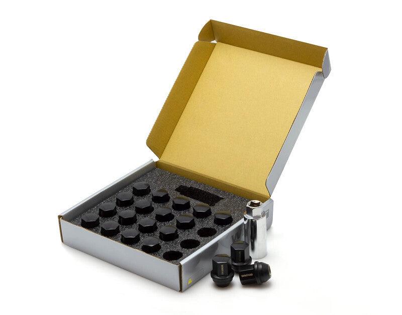 Wheel Mate WM14TB20 - WHMWM14TB20 - Wheel Mate WM14T Closed End Lug Nuts - QTY 20/Black - Shipped in Europe - Tuningsupply.com