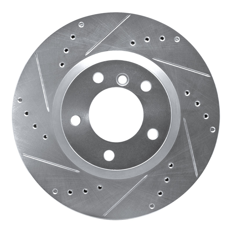 R1 Concepts 631-31037D - RNC631-31037D - R1 95-99 BMW M3 E36 Right Front Drilled & Slotted Silver Brake Rotor - Shipped in Europe - Tuningsupply.com