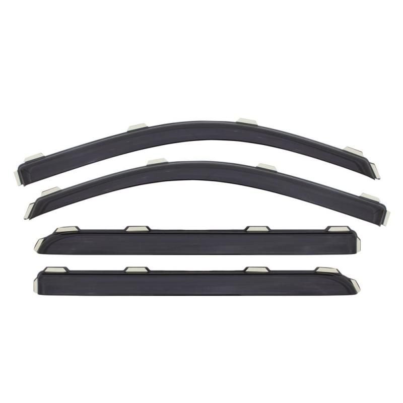 AVS 194261 - AVS194261 - AVS 11-14 Hyundai Sonata Ventvisor In-Channel Front & Rear Window Deflectors 4pc - Smoke - Shipped in Europe - Tuningsupply.com