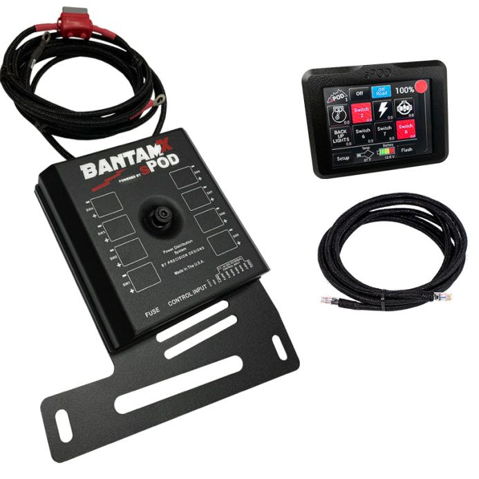 SPOD 870035 - SPO870035 - Spod 07-18 Jeep Wrangler JK BantamX Touchscreen - Shipped in Europe - Tuningsupply.com