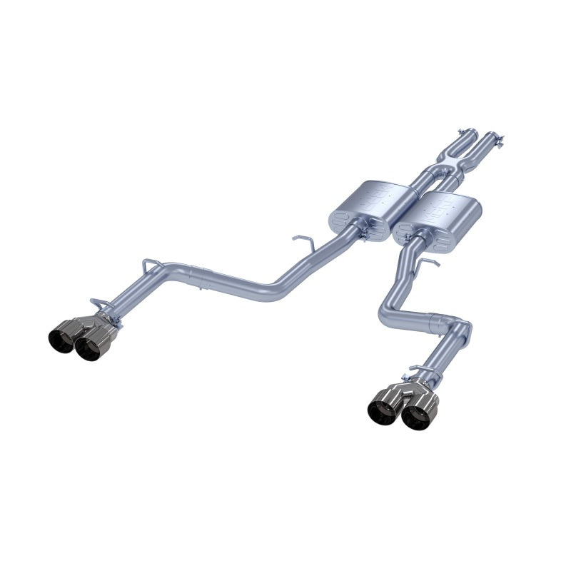 MBRP PS7111AL - MBRPS7111AL - MBRP 15-21 Dodge Challenger 3.6L Aluminized Catback Exhaust - Shipped in Europe - Tuningsupply.com