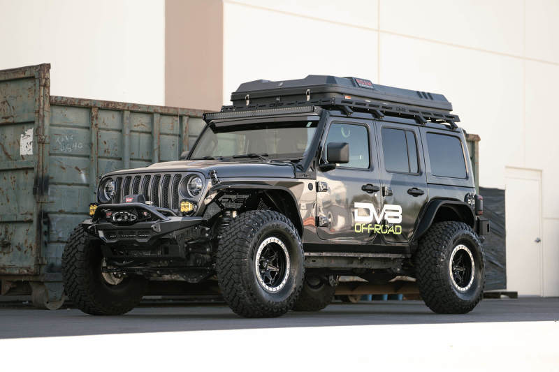DV8 Offroad - DVEFBJL-09 - DV8 Offroad 18-23 Wrangler JL/Gladiator JT Spec Series Front Bumper - Shipped in Europe - Tuningsupply.com