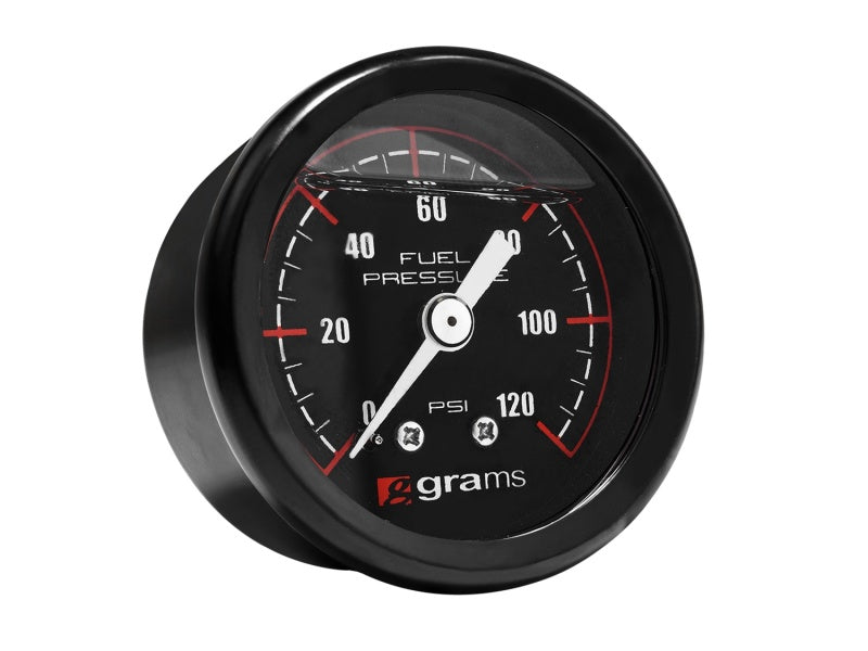 Grams Performance G2-99-1200 - GRPG2-99-1200 - Grams Performance 0-120 PSI Fuel Pressure Gauge - Shipped in Europe - Tuningsupply.com