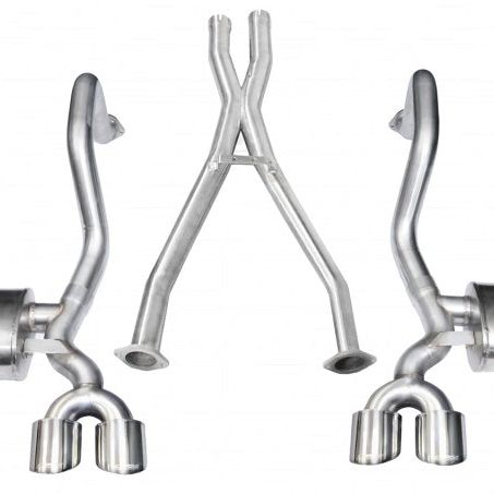 CORSA Performance 14962 - COR14962 - Corsa 1997-2004 Chevrolet Corvette C5 Z06 5.7L V8 Polished Xtreme Cat-Back + XO Exhaust - Shipped in Europe - Tuningsupply.com