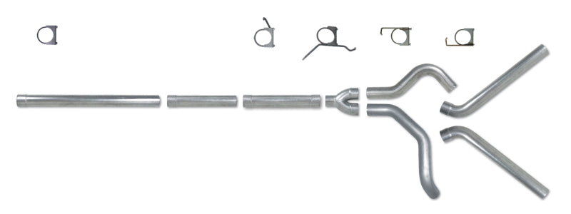 Diamond Eye Performance - DEPK4236A-RP - Diamond Eye KIT 4in Catback MFLR RPLCMENT PIPE DUAL AL: 2004.5-2007.5 DODGE CUMMINS 600 - Shipped in Europe - Tuningsupply.com