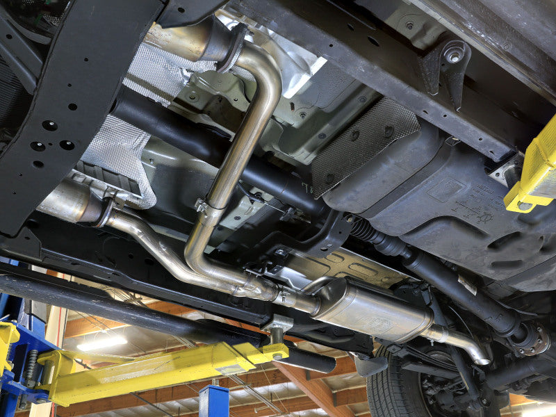 aFe 49-46141 - AFE49-46141 - aFe 2022+ Nissan Frontier V6 ROCK BASHER SS Cat-Back Exhaust System - Shipped in Europe - Tuningsupply.com