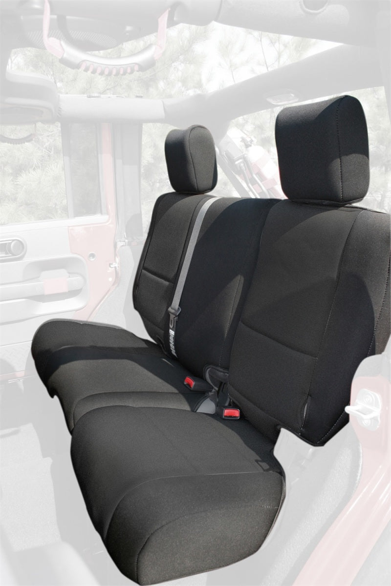Rugged Ridge 13297.01 - RUG13297.01 - Rugged Ridge Seat Cover Kit Black 11-18 Jeep Wrangler JK 4dr - Shipped in Europe - Tuningsupply.com