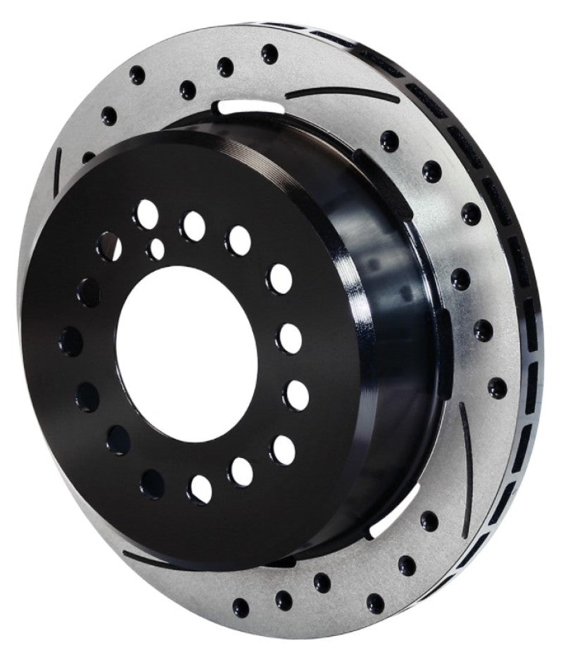 Wilwood 160-9812-BK - WIL160-9812-BK - Wilwood Rotor-1.91in Offset-SRP-BLK-Drill-RH 12.19 x .810 - 5 Lug - Shipped in Europe - Tuningsupply.com