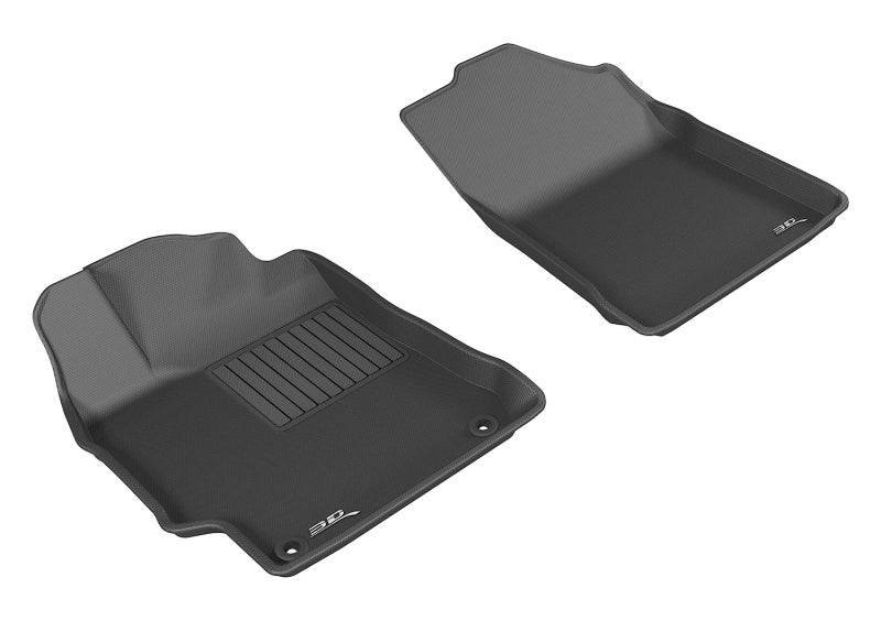 3D MAXpider L1TY17311509 - ACEL1TY17311509 - 3D MAXpider 2015-2017 Toyota Camry Kagu 1st Row Floormat - Black - Shipped in Europe - Tuningsupply.com