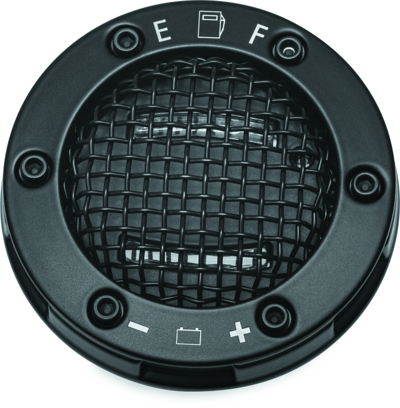 Kuryakyn 6551 - KUR6551 - Kuryakyn Mesh LED Fuel & Battery Gauge Black - Shipped in Europe - Tuningsupply.com