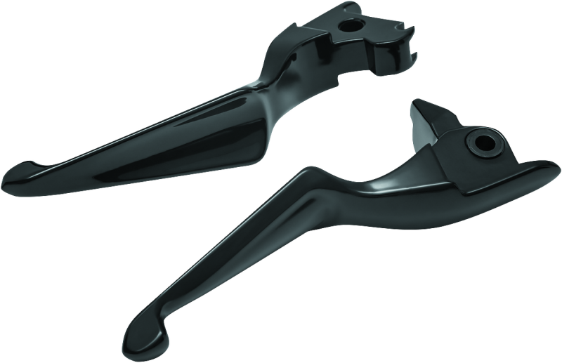 Kuryakyn 1849 - KUR1849 - Kuryakyn Boss Blades Lever Set 14-16 Touring Gloss Black - Shipped in Europe - Tuningsupply.com