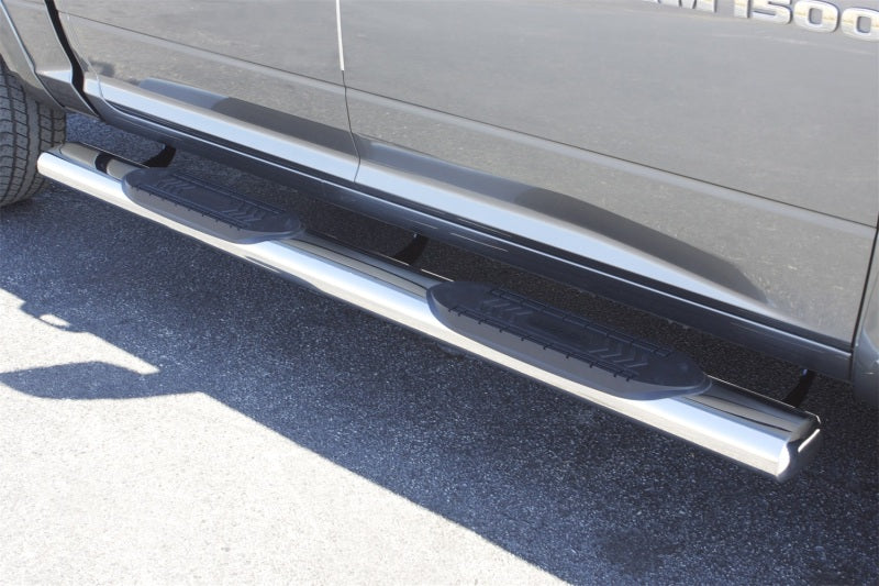 LUND - LND24385007 - Lund 10-17 Dodge Ram 2500 Crew Cab 6in. Oval Straight SS Nerf Bars - Polished - Shipped in Europe - Tuningsupply.com