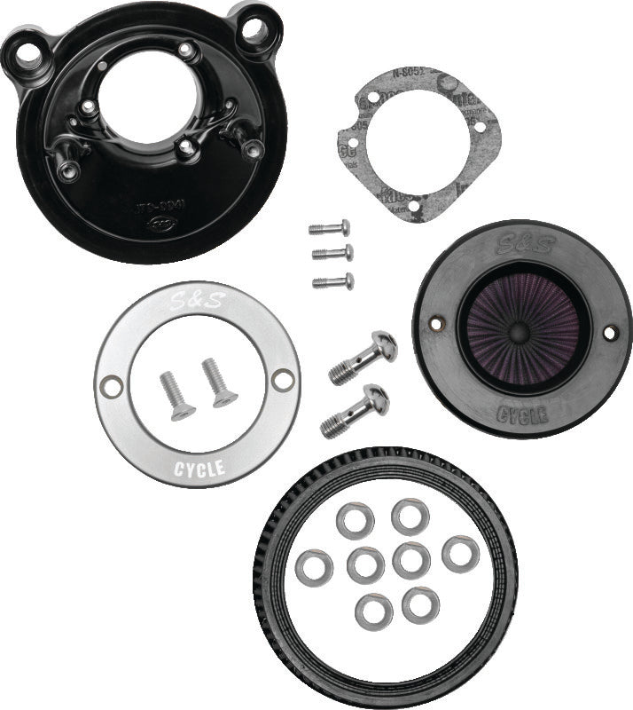 S&S Cycle 170-0724A - SSC170-0724A - S&S Cycle 2007+ XL Models Stealth Air Stinger Kit w/ S&S Ring - Shipped in Europe - Tuningsupply.com