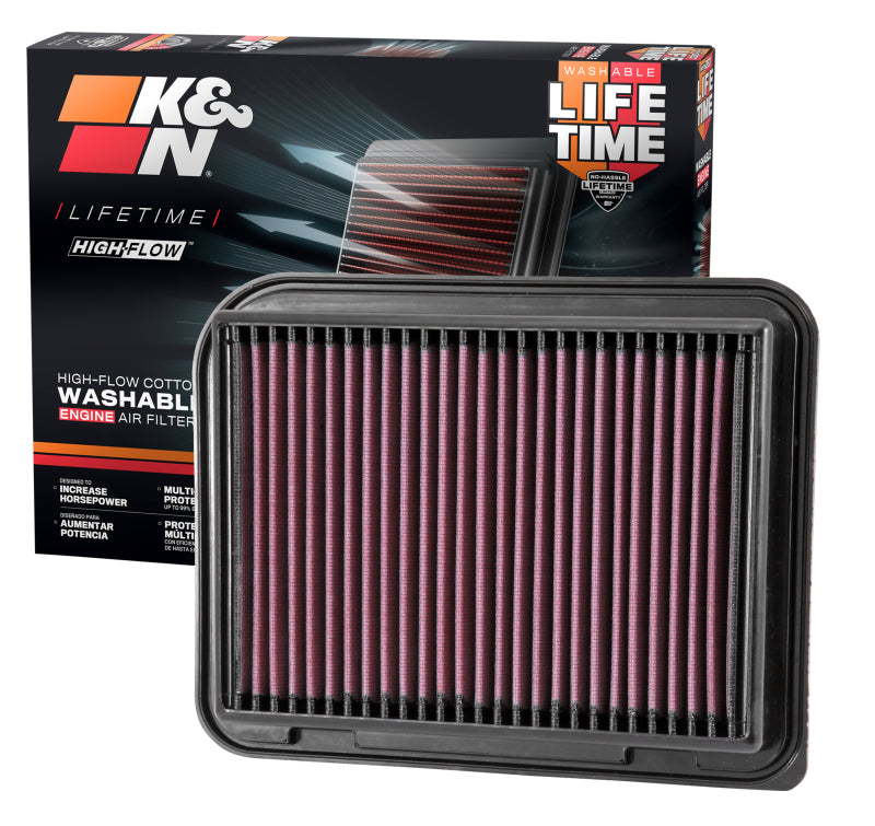 K&N Engineering 33-3015 - KNN33-3015 - K&N Replacement Panel Air Filter for Mitsubishi 12-15 Outlander/12-14 ASX/13-14 Lancer - Shipped in Europe - Tuningsupply.com