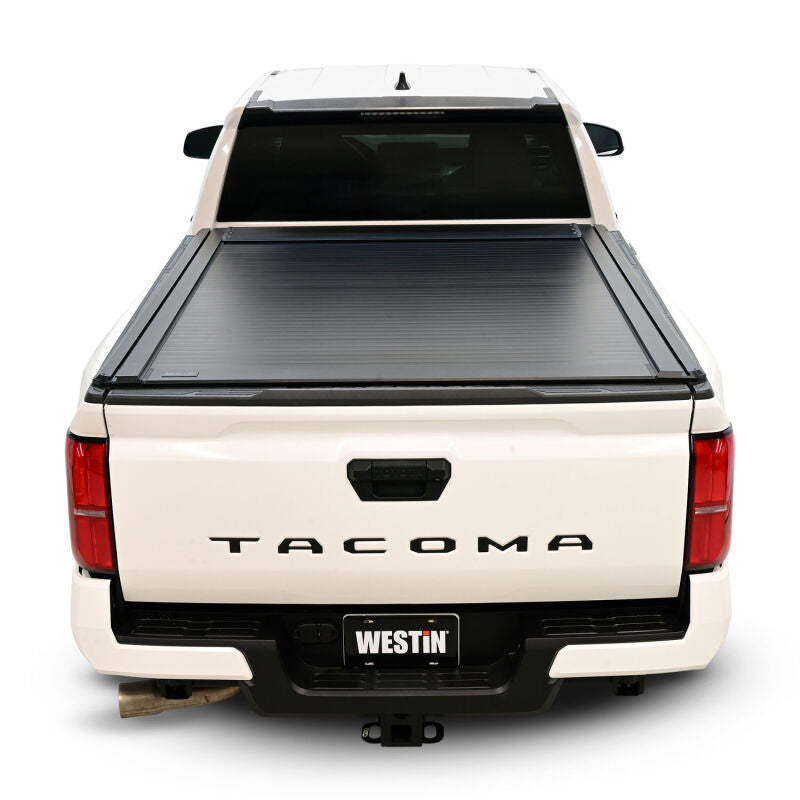 Westin 19-62795 - WES19-62795 - Westin Manual Retractable Tonneau Cover 24-26 Toyota Tacoma 6ft Bed Black - Shipped in Europe - Tuningsupply.com