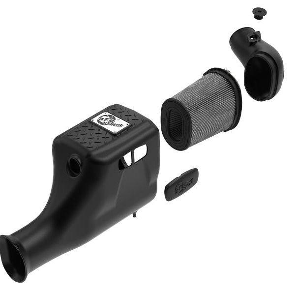 aFe 51-81022-1 - AFE51-81022-1 - aFe MagnumForce Stage 2 Si Cold Intake System w/PDS 03-07 Ford Diesel Trucks V8-6.0L - Shipped in Europe - Tuningsupply.com