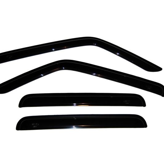 AVS 94359 - AVS94359 - AVS 07-18 Jeep Patriot Ventvisor Outside Mount Window Deflectors 4pc - Smoke - Shipped in Europe - Tuningsupply.com