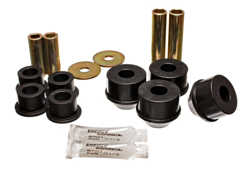 Energy Suspension 8.3110G - ENG8.3110G - Energy Suspension 92-95 Toyota MR2 Black Front Control Arm Bushing Set (includes Strut Bushings) - Shipped in Europe - Tuningsupply.com