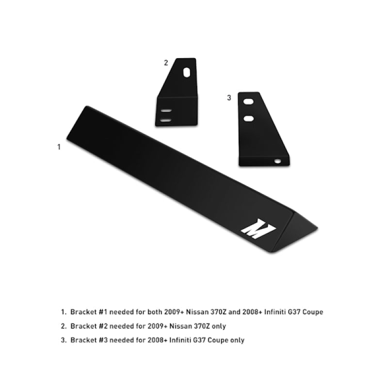 Mishimoto MMOC-370Z-09BK - MISMMOC-370Z-09BK - Mishimoto 09+ Nissan 370Z / 08+ Infiniti G37 (Coupe Only) Oil Cooler Kit - Black - Shipped in Europe - Tuningsupply.com