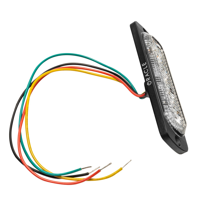 ORACLE Lighting 3512-023 - ORL3512-023 - Oracle 4 LED Dual Color Slim Strobe - Amber/White - Shipped in Europe - Tuningsupply.com